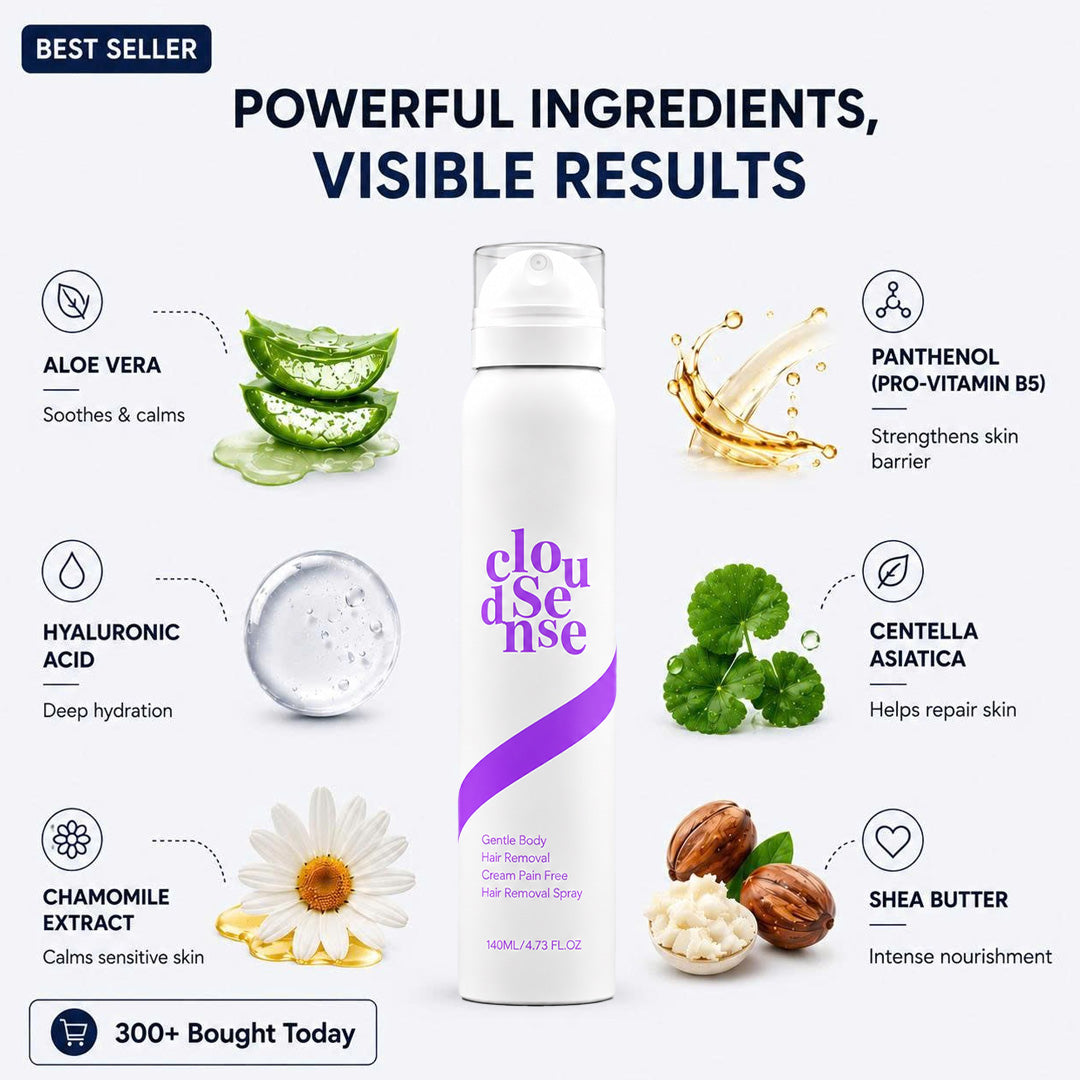 Cloud Sense™ Zero-Touch Hair Eraser