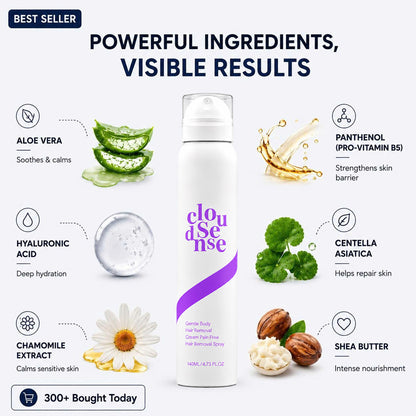 Cloud Sense™ Zero-Touch Hair Eraser